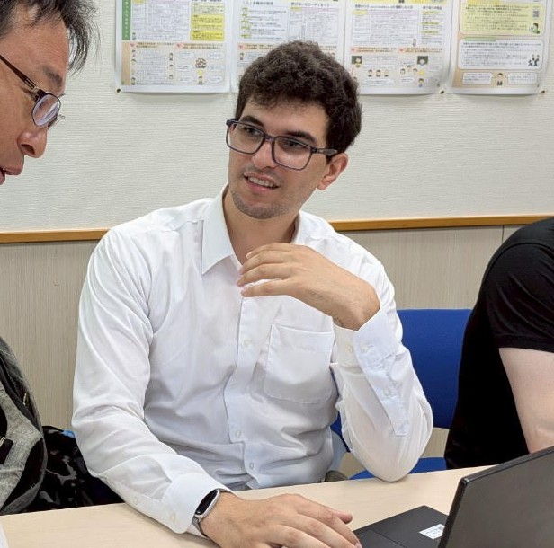 With Colleagues in Workshop